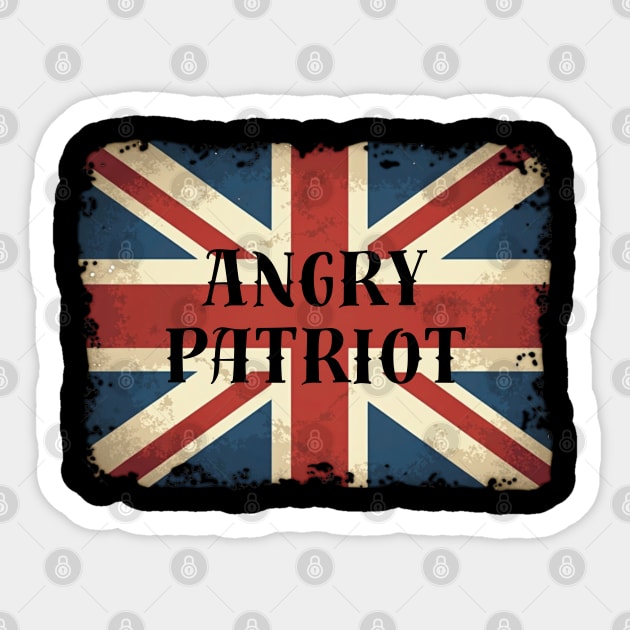 Angry Patriot Freedom For The People Sticker by Steve